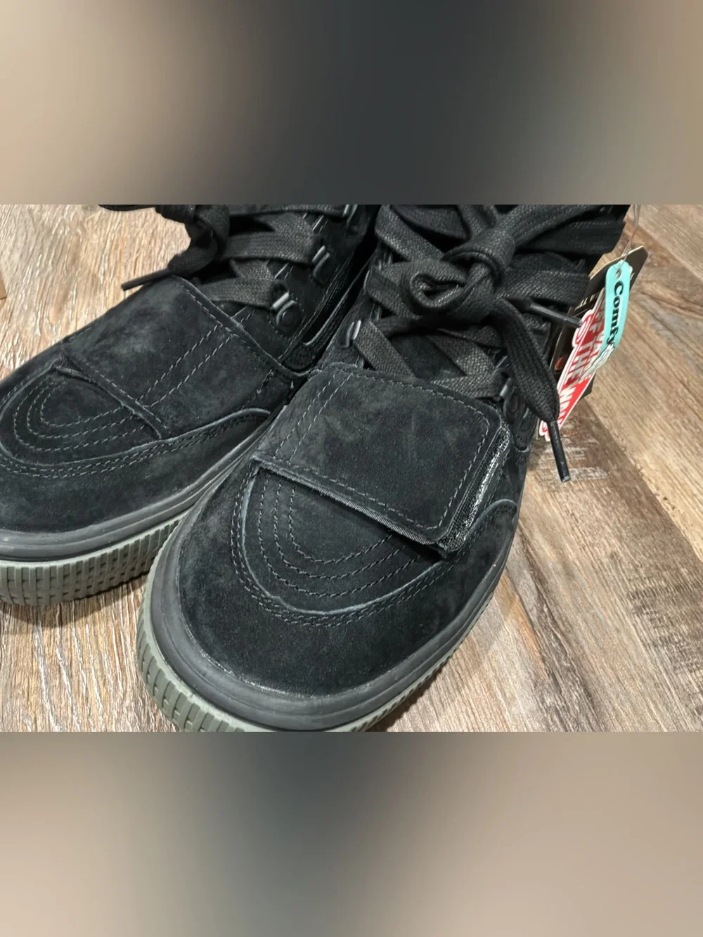 VNDS 2021 Vans STATIC Comfycush MTE WATER RESISTANT Black Gray Men’s Sz 10.5